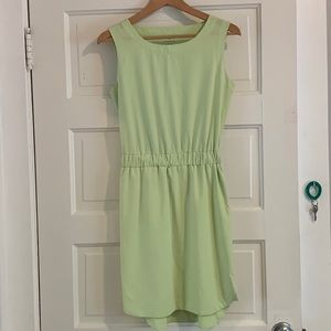 Athleta Astra Dress Wasabi Lime Green Size 4